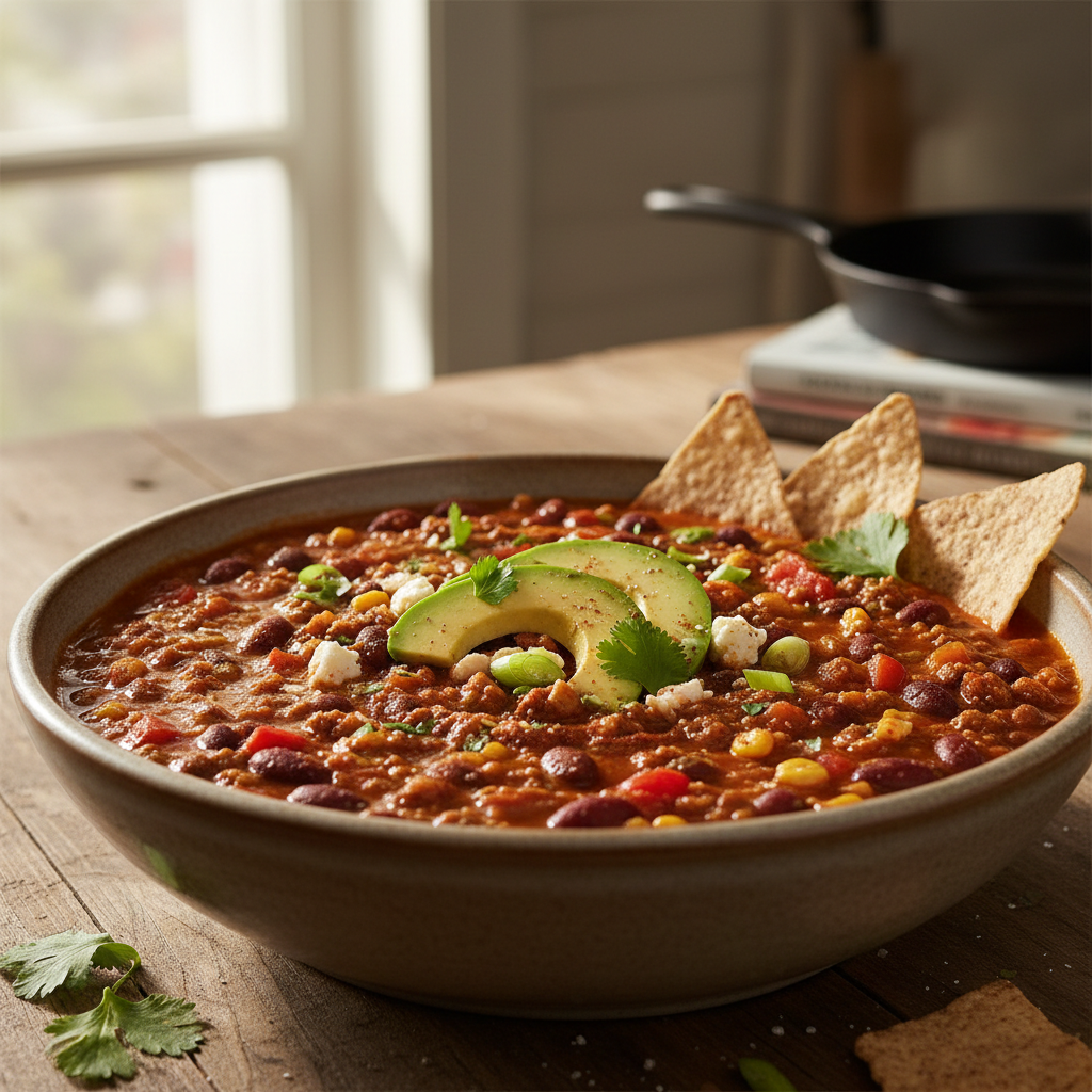Incredibly Delicious Vegan Chili